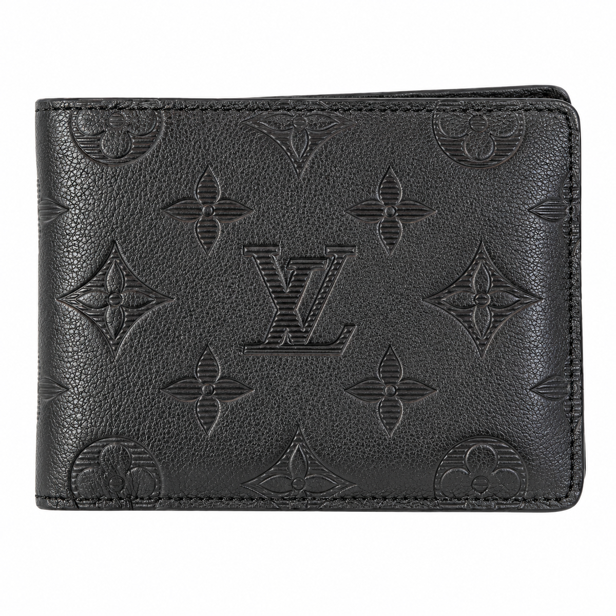 Louis Vuitton Black Monogram Bifold Wallet