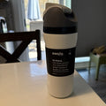 Owala FreeSip Stainless Steel Water Bottle – Cream & Gray