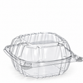 ML61B 6x6 Microwavable Hinged Container, 250/Case
