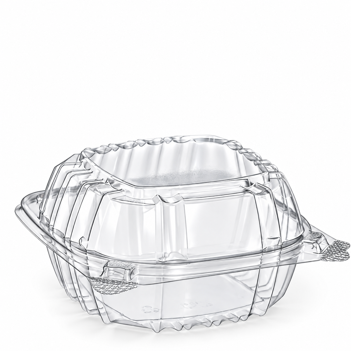 ML61B 6x6 Microwavable Hinged Container, 250/Case
