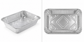 Half-Size Medium Aluminum Foil Pans, 100/Case