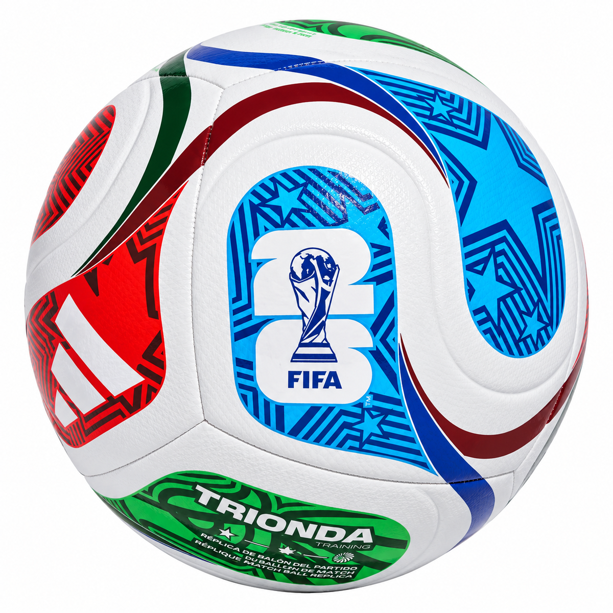 Trionda Training Replica Size 5 Soccer Ball – World Cup 2026 Design