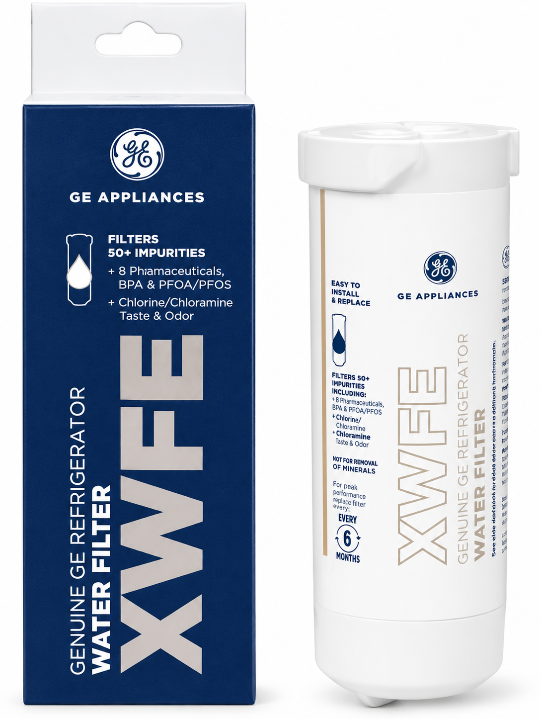 GE XWFE Genuine Refrigerator Water Filter