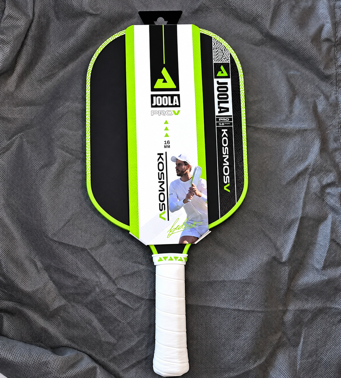 JOOLA Kosmos Pro V Federico Staksrud 16mm Pickleball Paddle – Surge Green