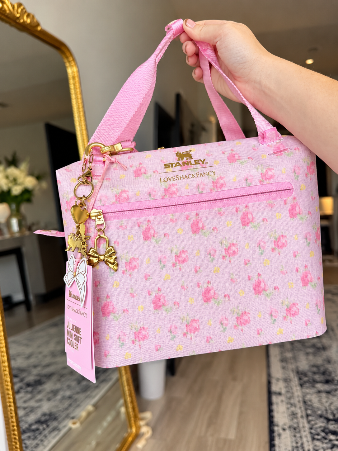 Stanley x LoveShackFancy Julienne Mini Cooler – Ibiza Sunset Pink