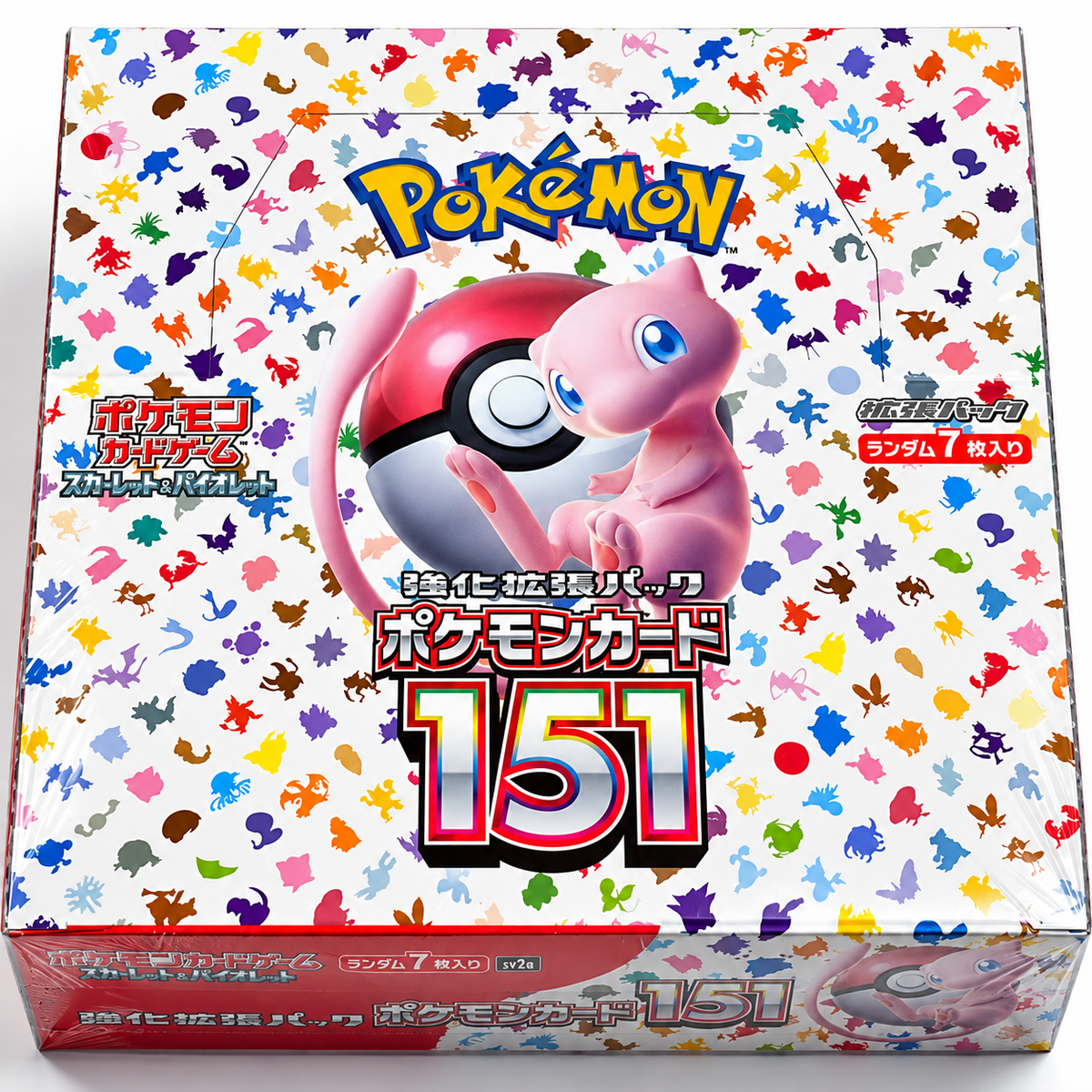151 SV2a Booster Box – Unofficial Pokémon Replica, Japanese Packaging