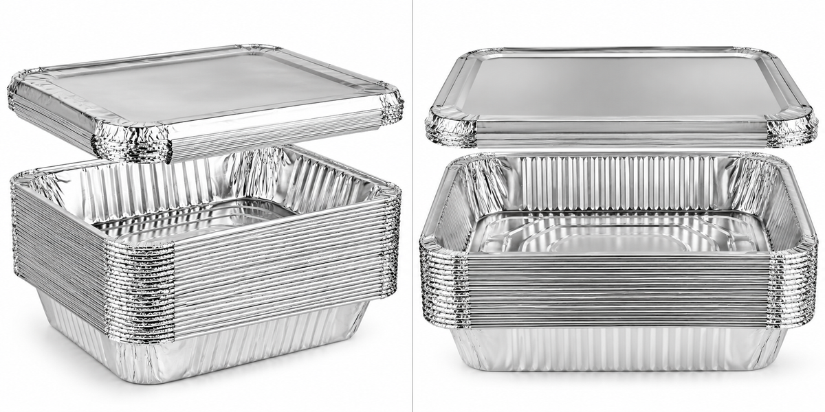 Aluminum Half Size Pan lid (100/case)