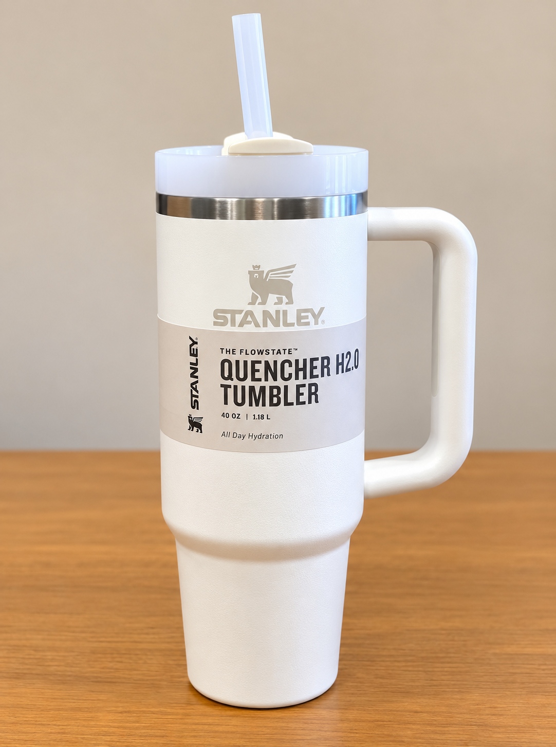 Stanley Quencher H2.0 FlowState 40 oz Tumbler – Cream