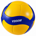 Mikasa V200W Size 5 Volleyball – Yellow & Blue