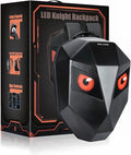 LED Programmable Knight Motorcycle Backpack – Black