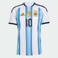 Argentina Messi 10 Home Football Jersey – Sky Blue & White