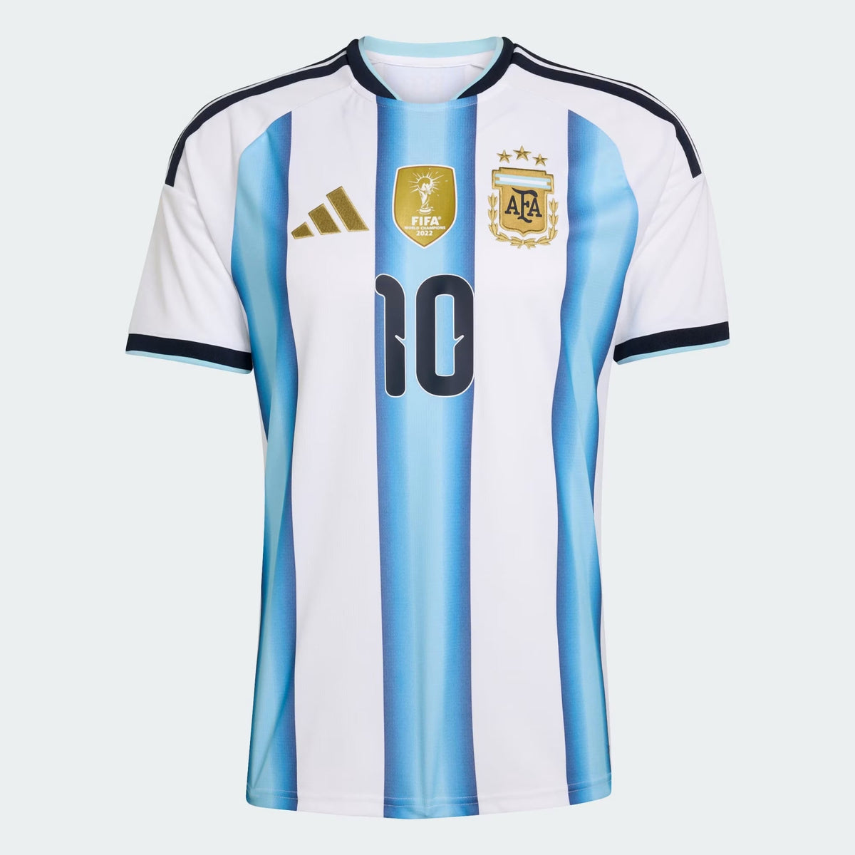 Argentina Messi 10 Home Football Jersey – Sky Blue & White