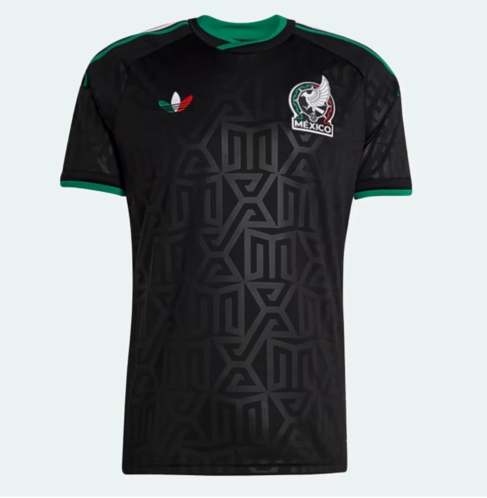 Mexico Third Soccer Jersey – Black & Green