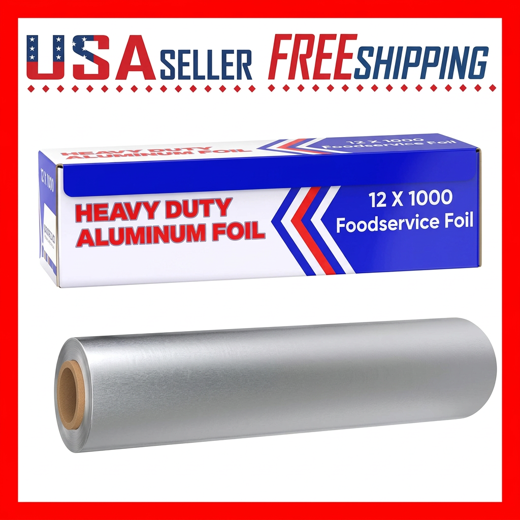 Aluminum Foil Sheet 12" x 1000'